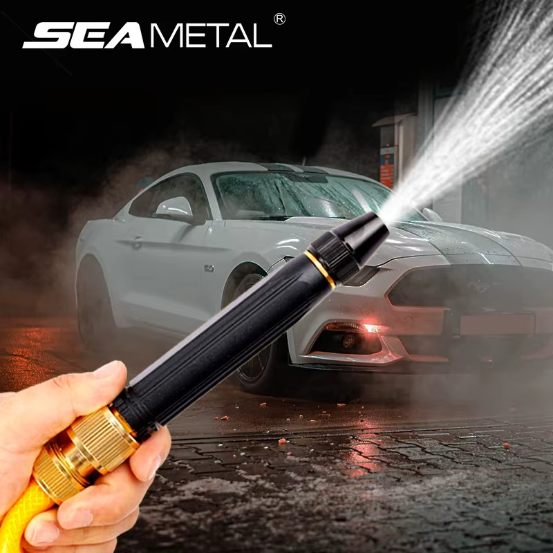 High Pressure Car Wash Water Gun Spray Nozzle Portable Washer for Auto