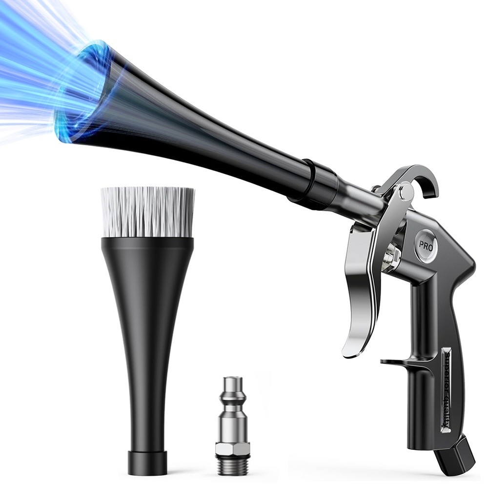 Pressure Car Cleaning Gun Kit Air Blow Gun Air Blow Gun for Car Detailing Tool