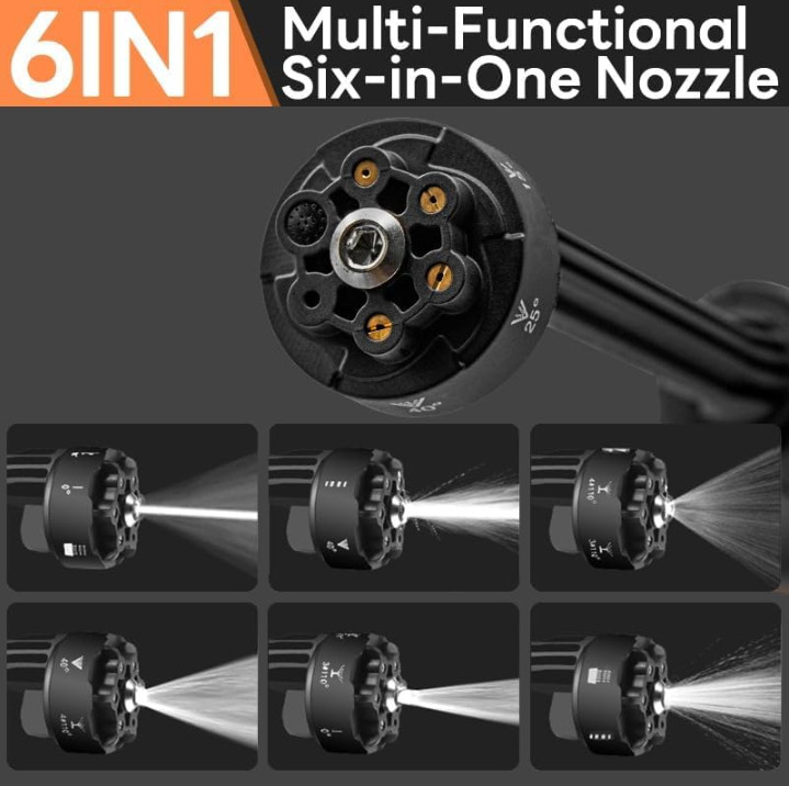 Portable Cordless Pressure Washer, 40000 mAh Battery Powered Pressure Washer