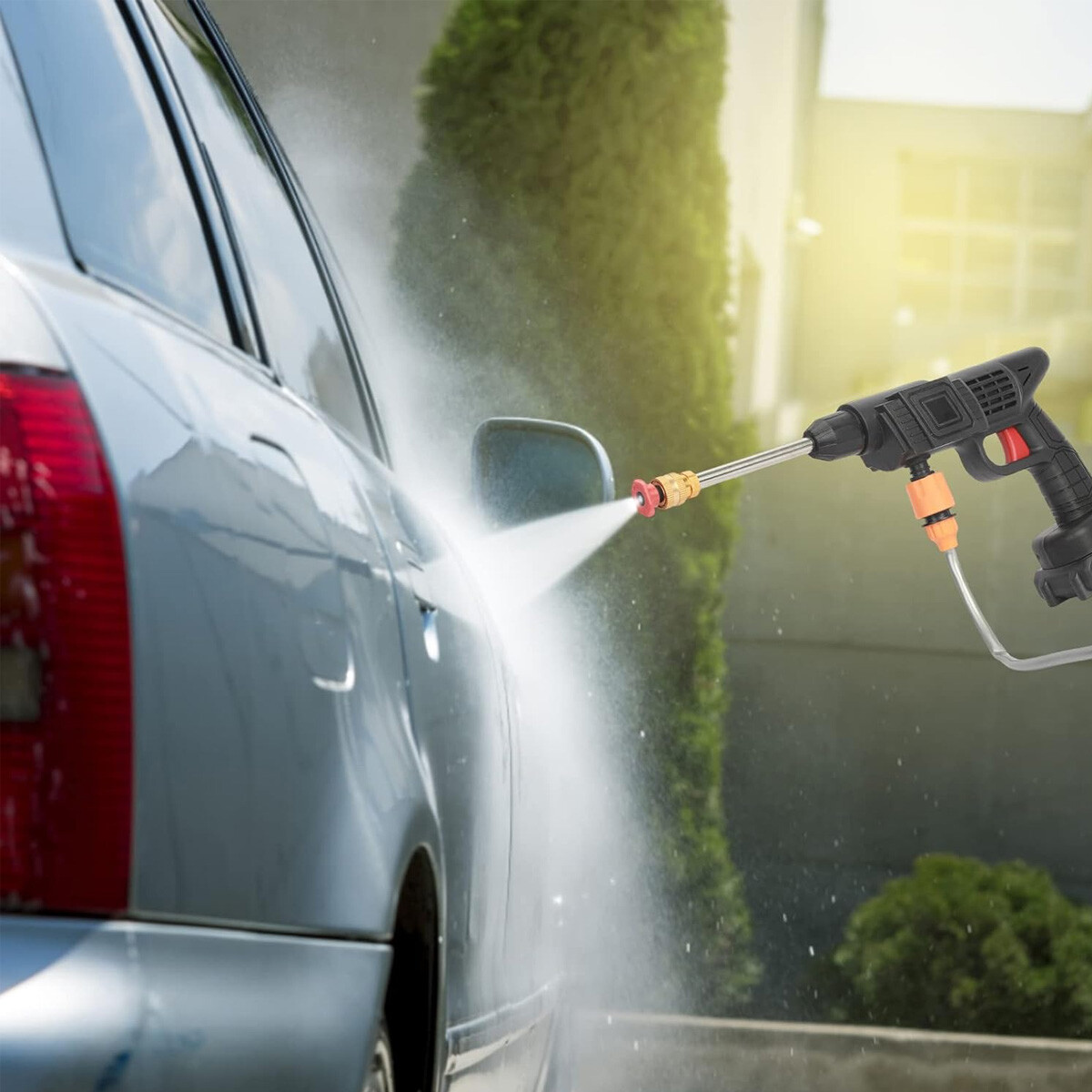 Cordless Electric High Pressure Washer Spray Water Gun Household Car Washer 24V