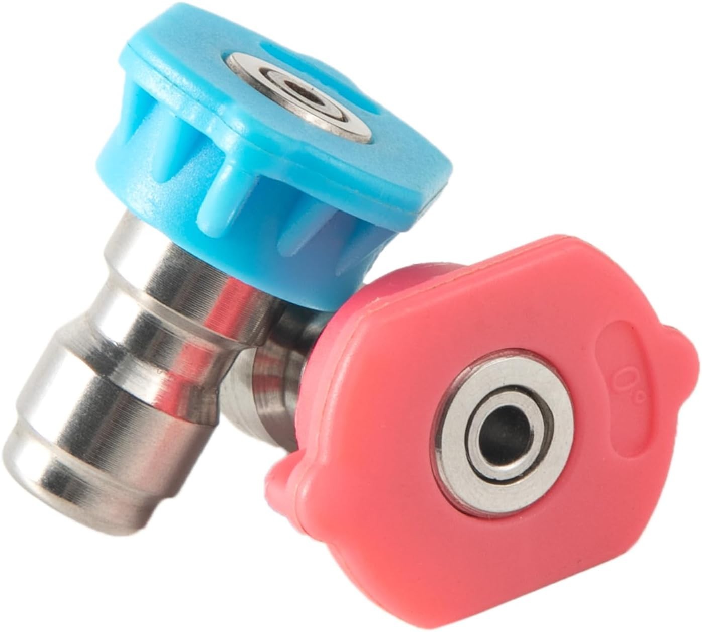 Pressure Washer Spray Nozzle Tips Kit Soap Rinse Long Range 4000PSI 1/4 NPT