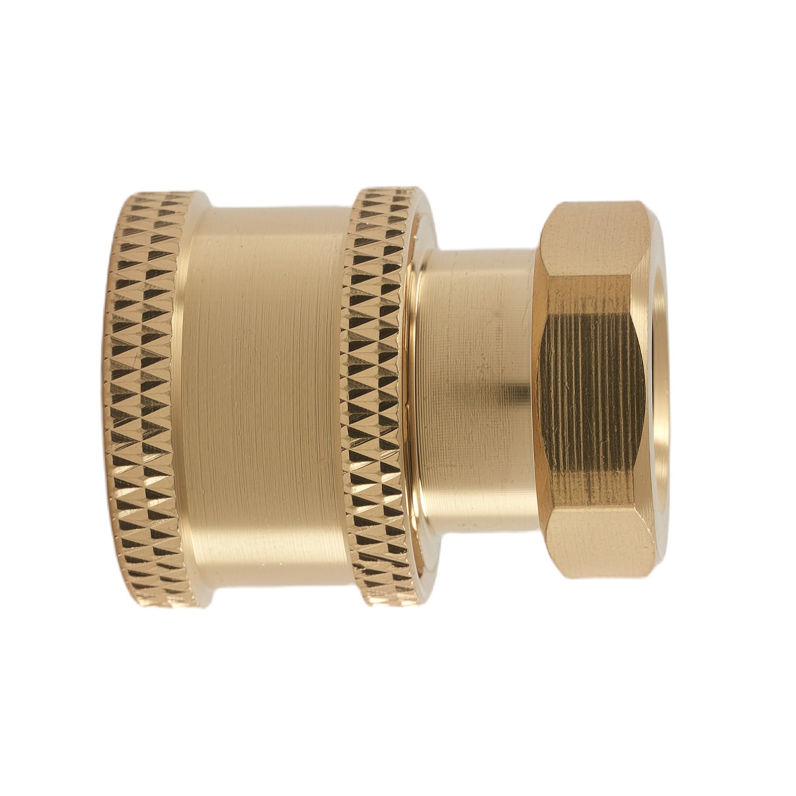 1/4″ Pressure Washer Adapter Quick Connect Socket to Female NPT Brass 2PC