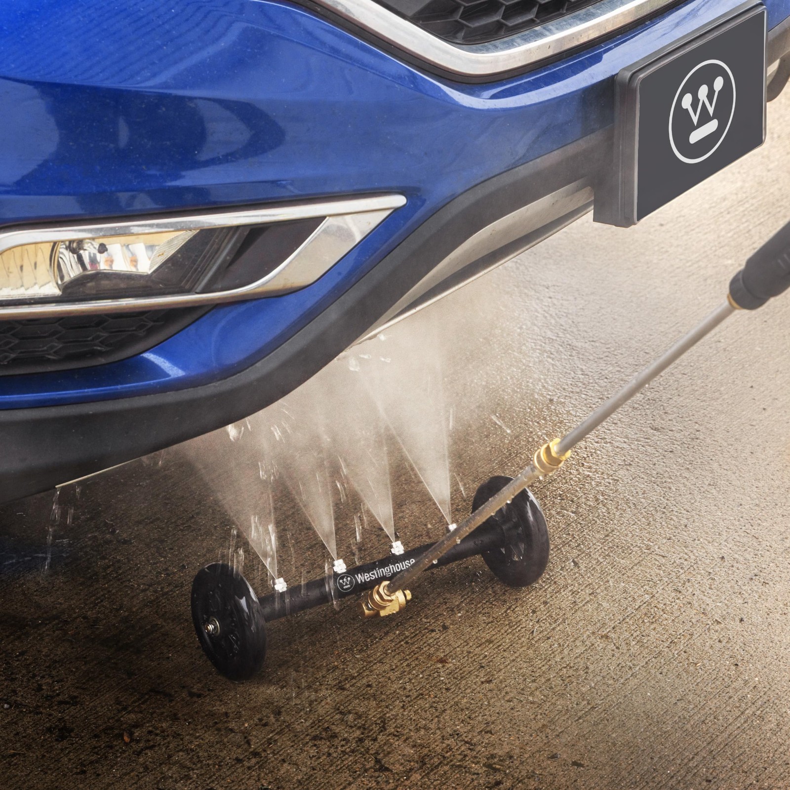16″ Pressure Washer Undercarriage Cleaner & Water Broom – 4400 PSI, 1/4″ Connect