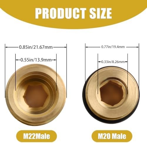 7110264 Water Outlet Fitting Replacement for Simpson Pressure Washer Pumps – Com