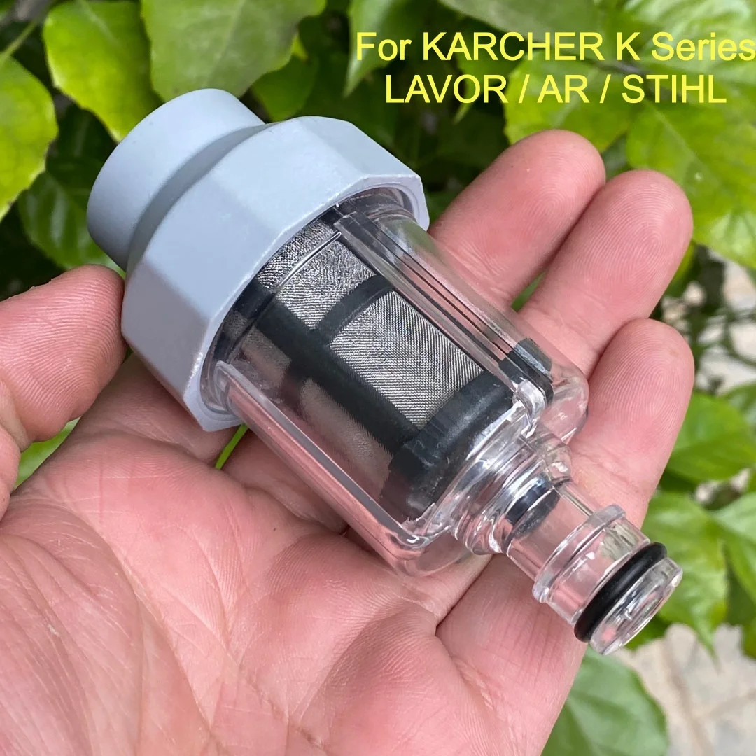 High Pressure Car Wash Water Inlet Filter with G3/4 Thread for Karcher K2/3/4/5/