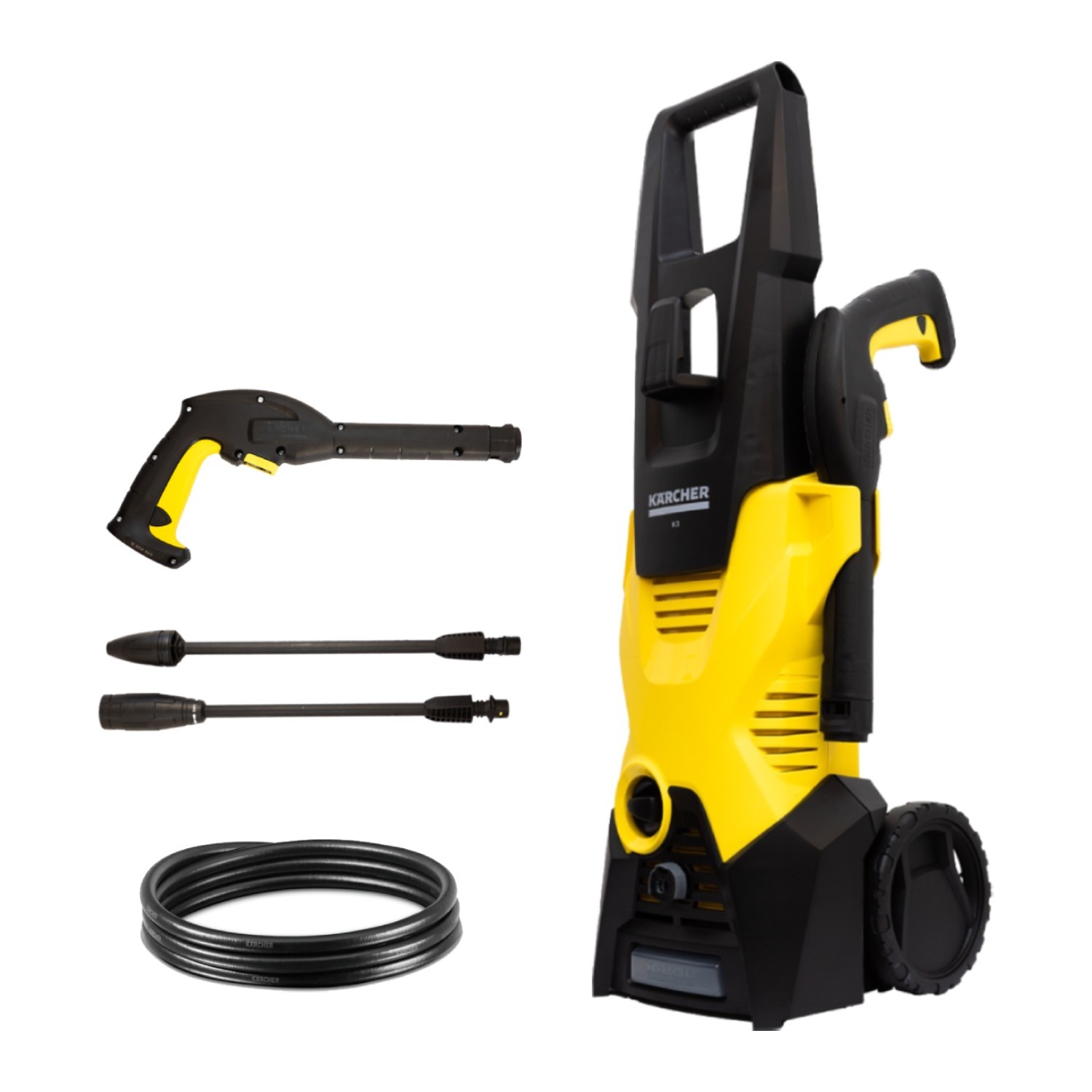 Karcher K3 120 bar 380 lt/h High Pressure Pressure Pressure Washer with Cleaning Canister