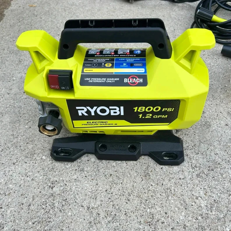 RYOBI RY141803 1800 PSI 1.2 GPM Electric Pressure Washer