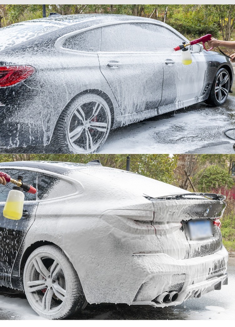 1/4″ Snow Foam Lance Cannon Soap Bottle Sprayer For Pressure Washer Car Washing