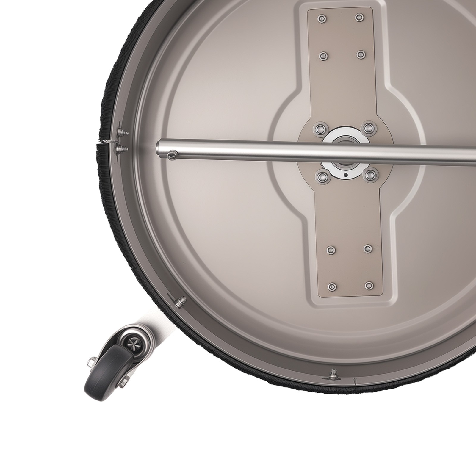 1x 20in Pressure Washer Surface Cleaner 4500PSI Stainless Steel w/ Handle