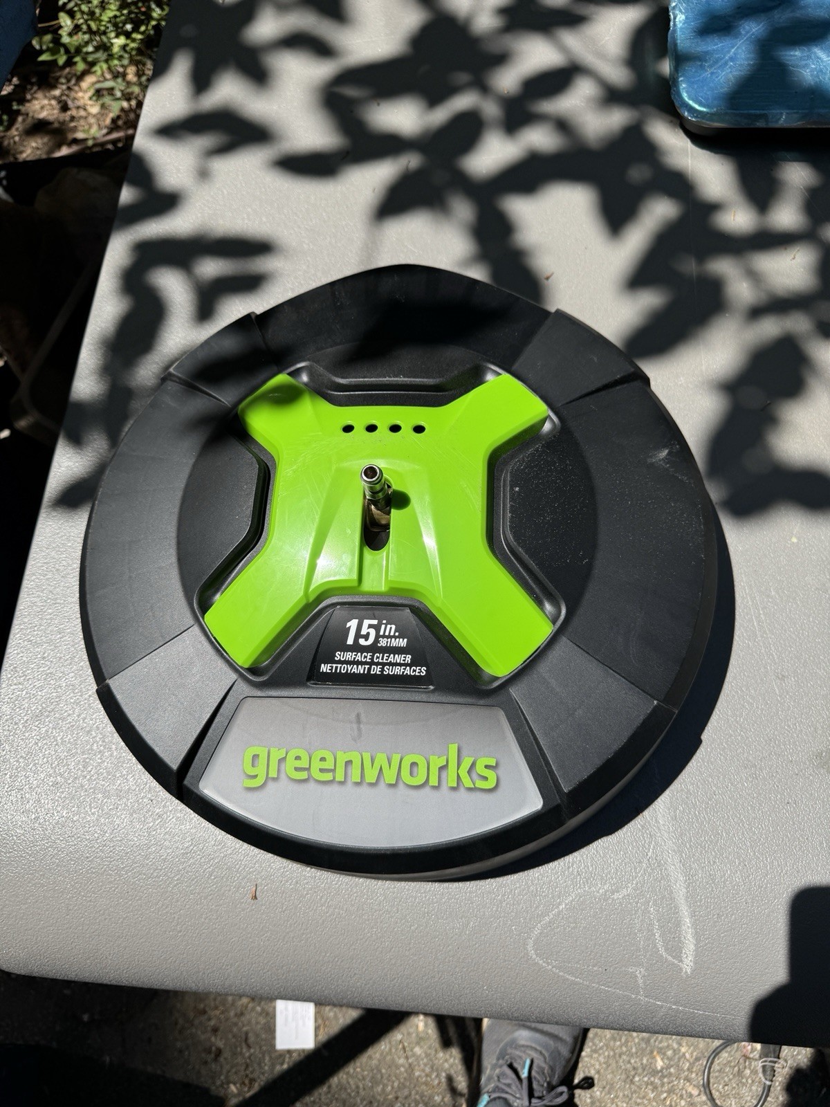 Greenworks 15″ Pressure Washer Surface Only
