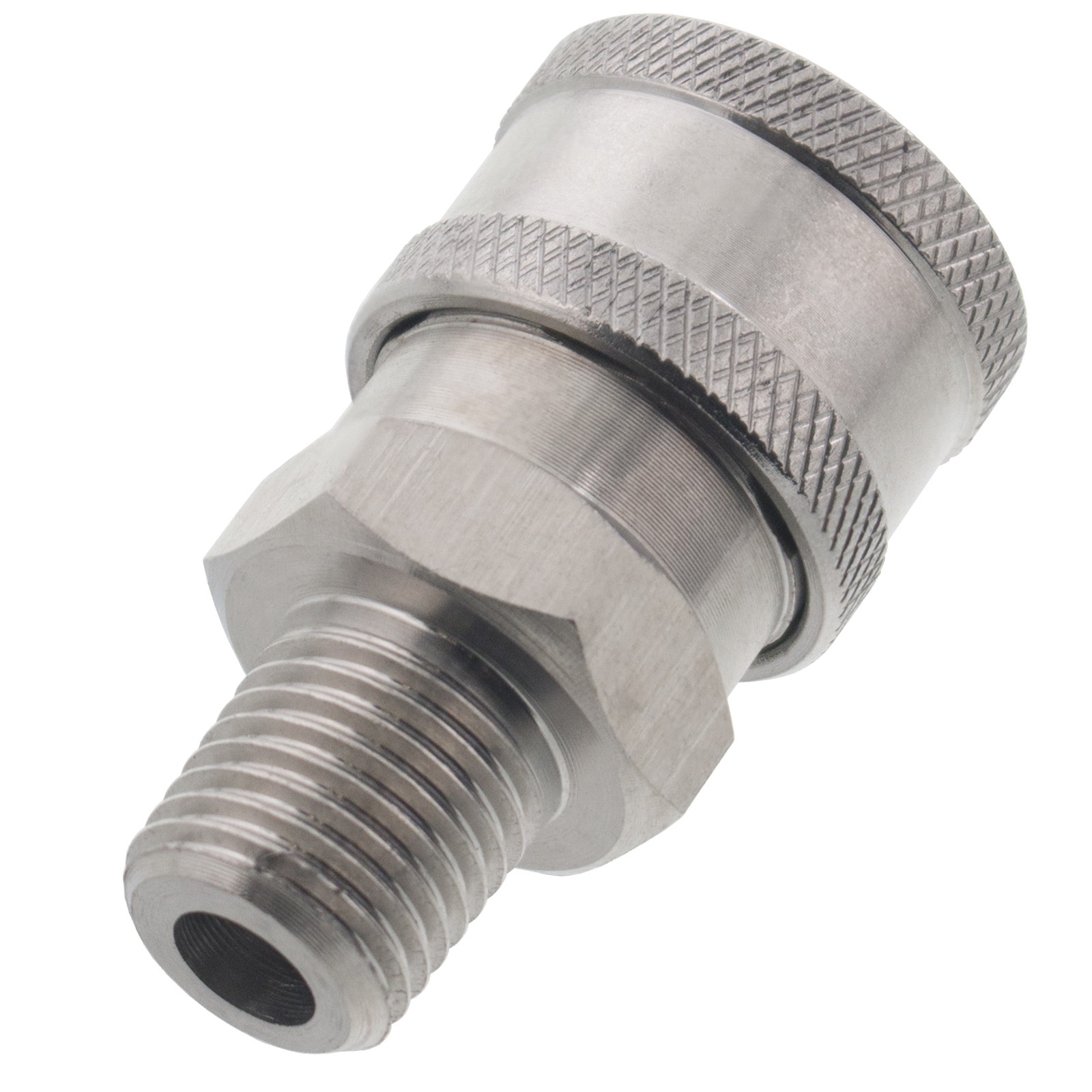 Erie Tools Pressure Washer 1/4″ Male NPT to Quick Connect Socket Steel Coupler