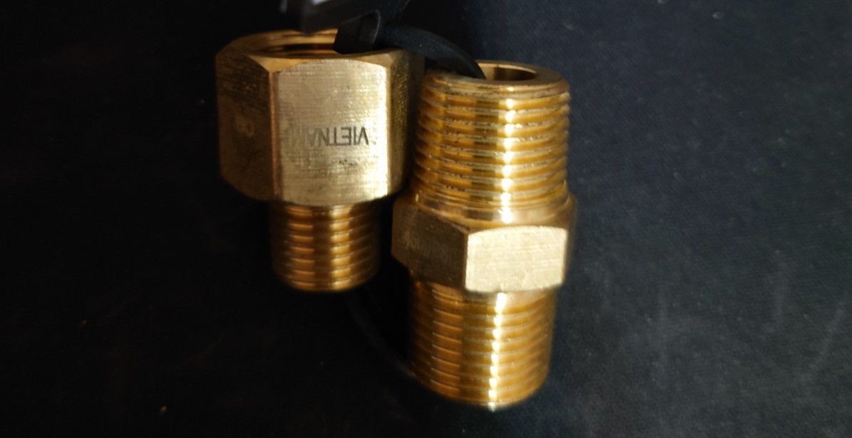 RYOBI 1/4 in. Male NPT x 3/8 in. MNPT Coupler Kit For Most Gas and Electric Pres