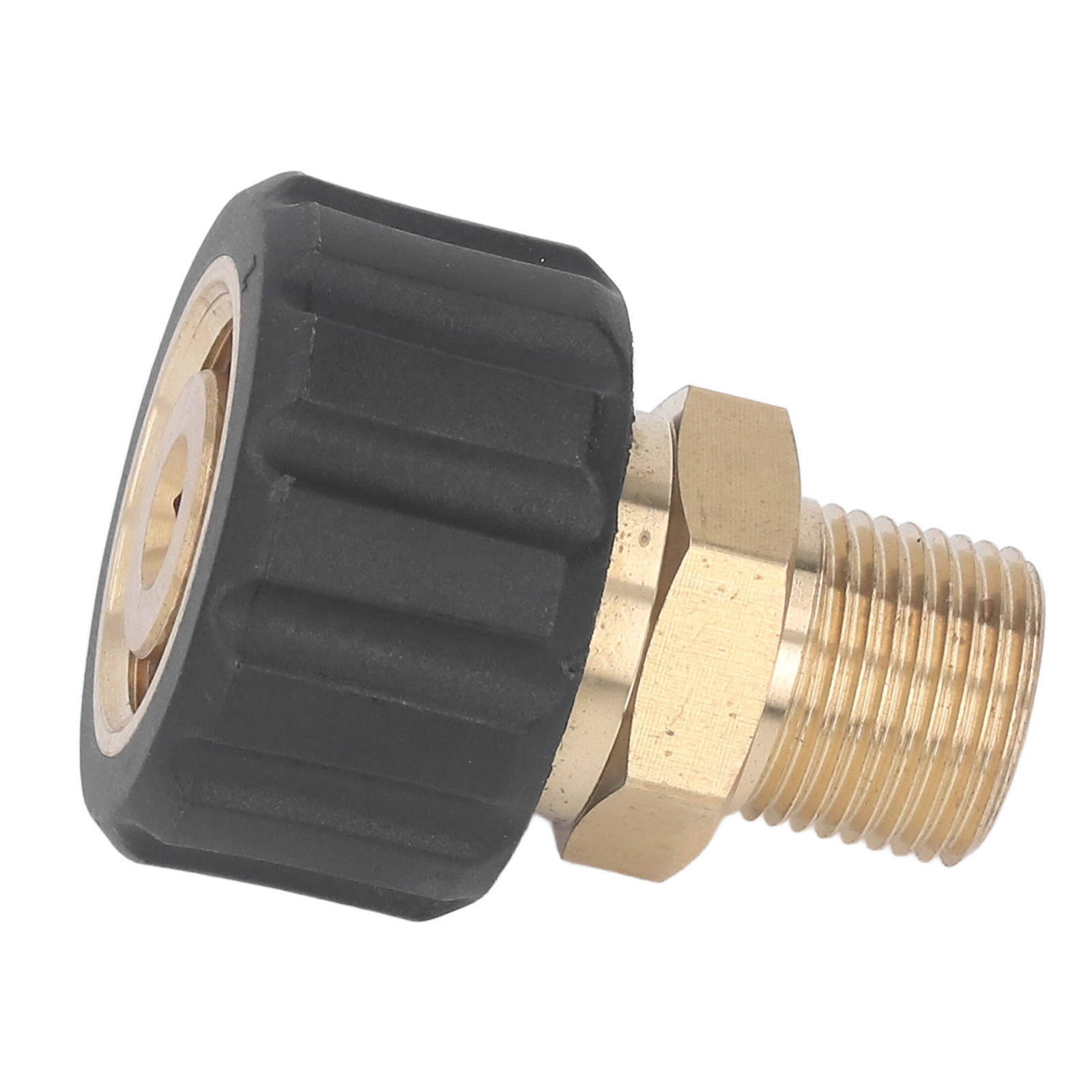 Pressure Washer Adapter Hose Connector 5000PSI Male G3/8 To Female M22 15mm