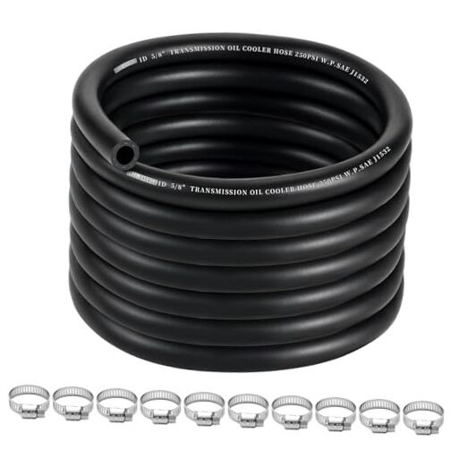 5/8″ Transmission Cooler Hose 20FT, SAE J1532 150 PSI Power Steering 5/8 20FT