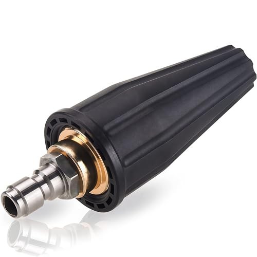 Pressure Washer Tips Turbo Nozzle – Rotating Pressure Washer Nozzle with 1/4″