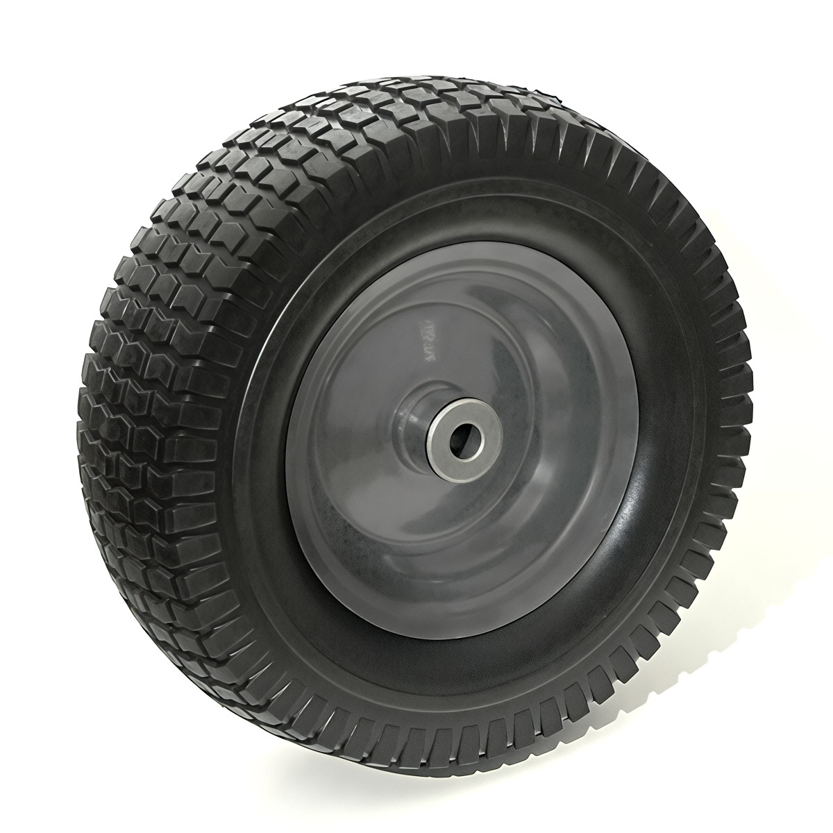 Wheel & Tire, Flat Free 4″