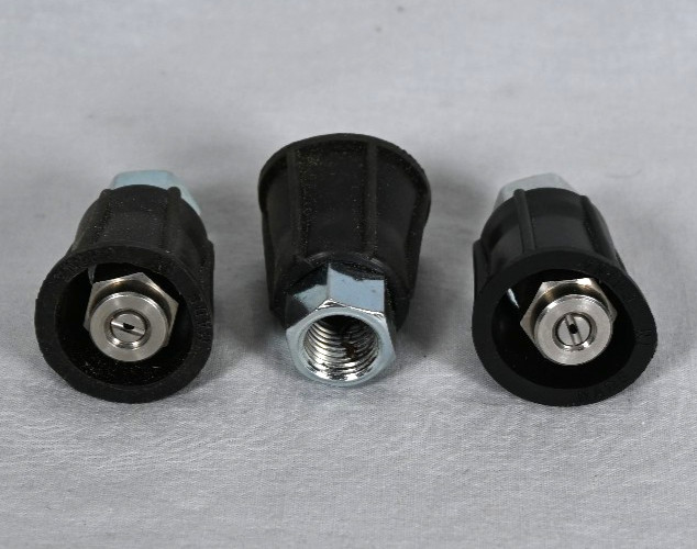 Set of (3) NEW Pressure Washer Nozzles #25050 w/ Protectors 1/4″ Female NPT