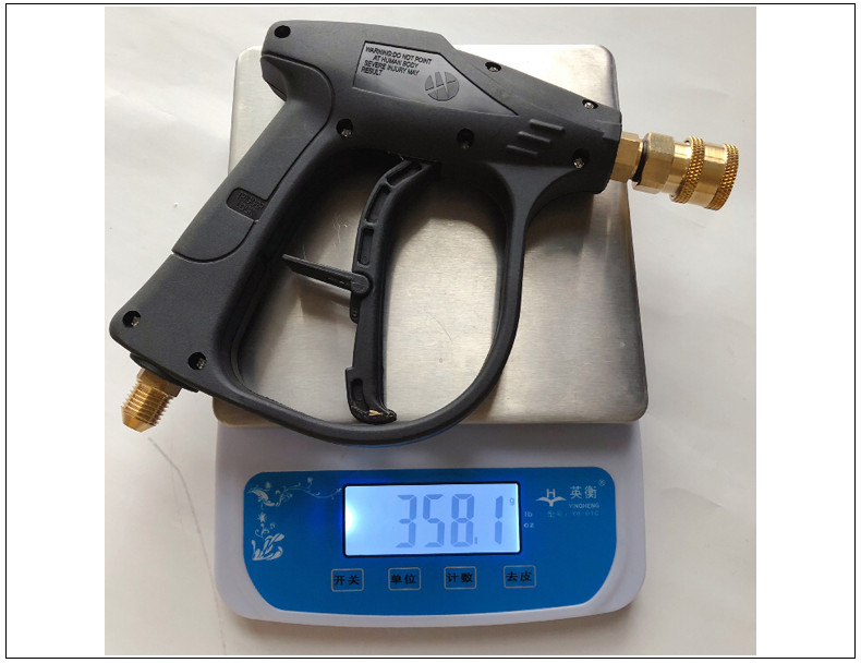 High Pressure Washer Gun Car Yard Foam Spray Short Wand Nozzle Power 3000 PSI
