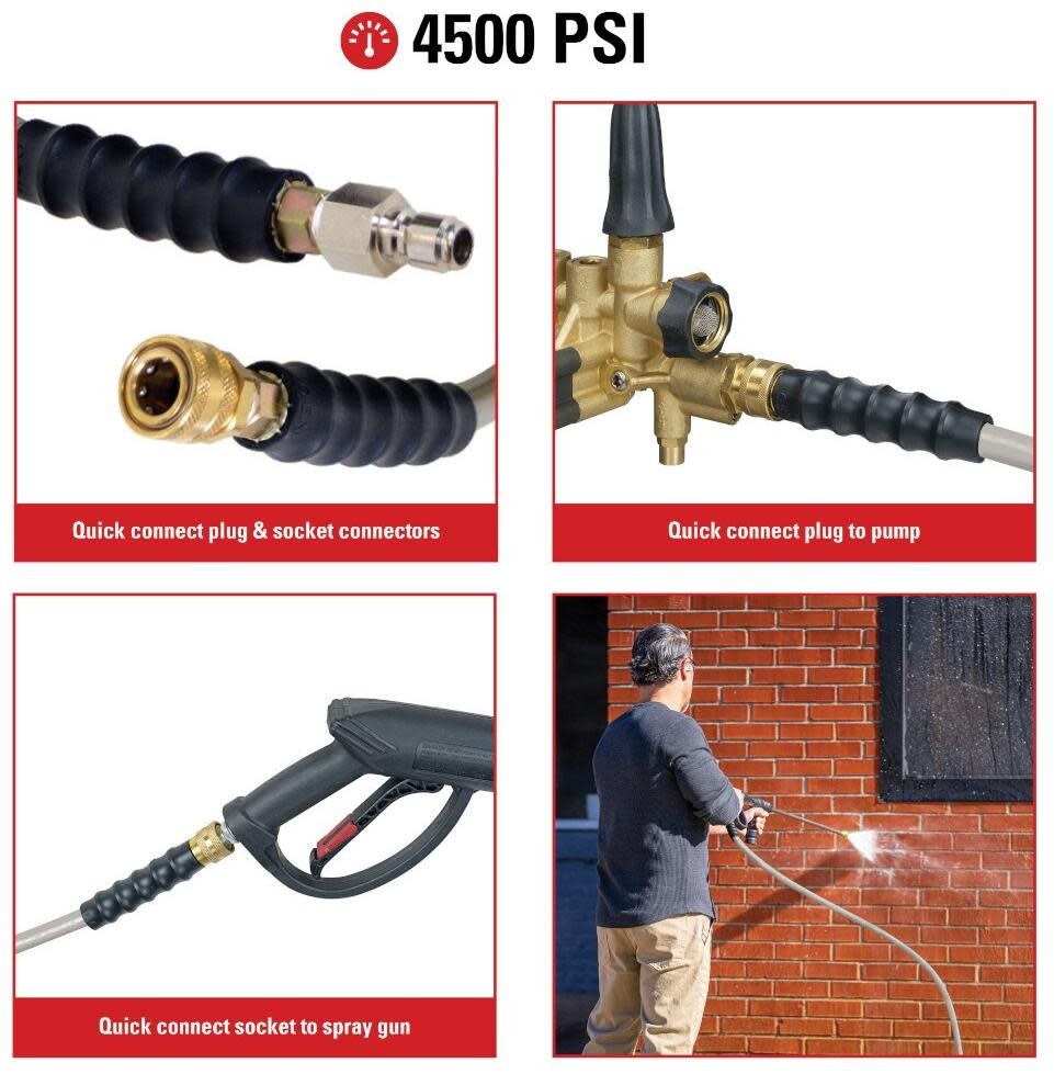 Simpson 41115 Simpson Armor 200-Foot (3/8″) 4500 PSI High