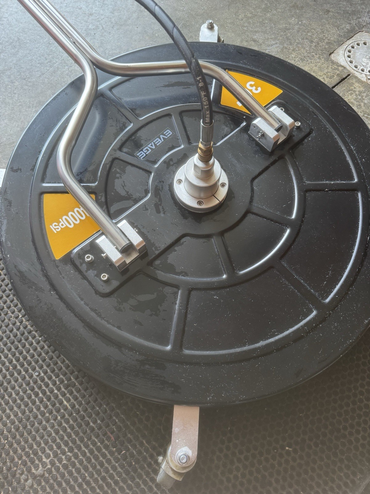 EVEAGE 30 Inch Surface Scrubber 8 To 12 GPM 4000 Psi