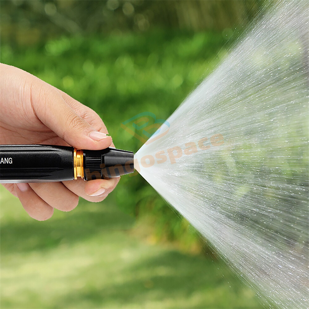 High Pressure Water Sprinkler Metal Brass Nozzle Car Garden Lawn Wash Hose Pipe.