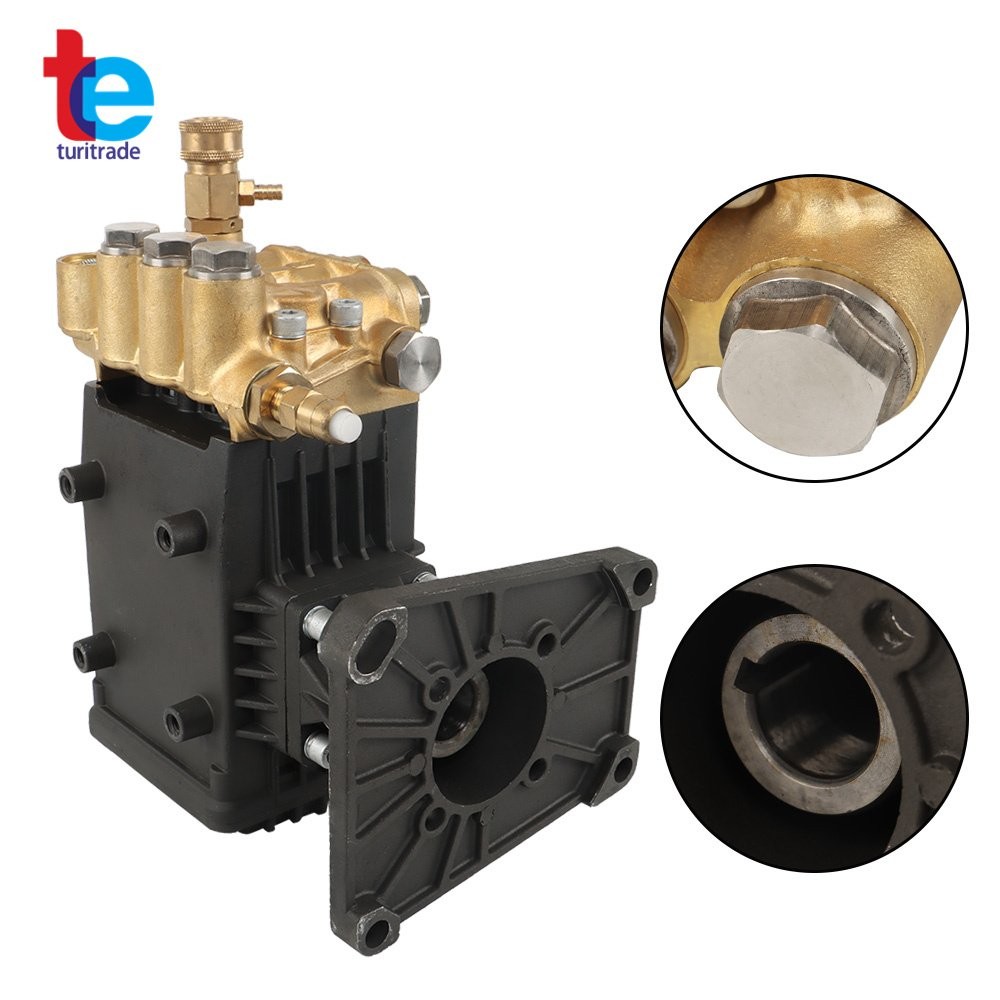 4400 PSI Pressure Washer Pump 4 GPM Power Washer Pump 1″ Shaft Horizontal New