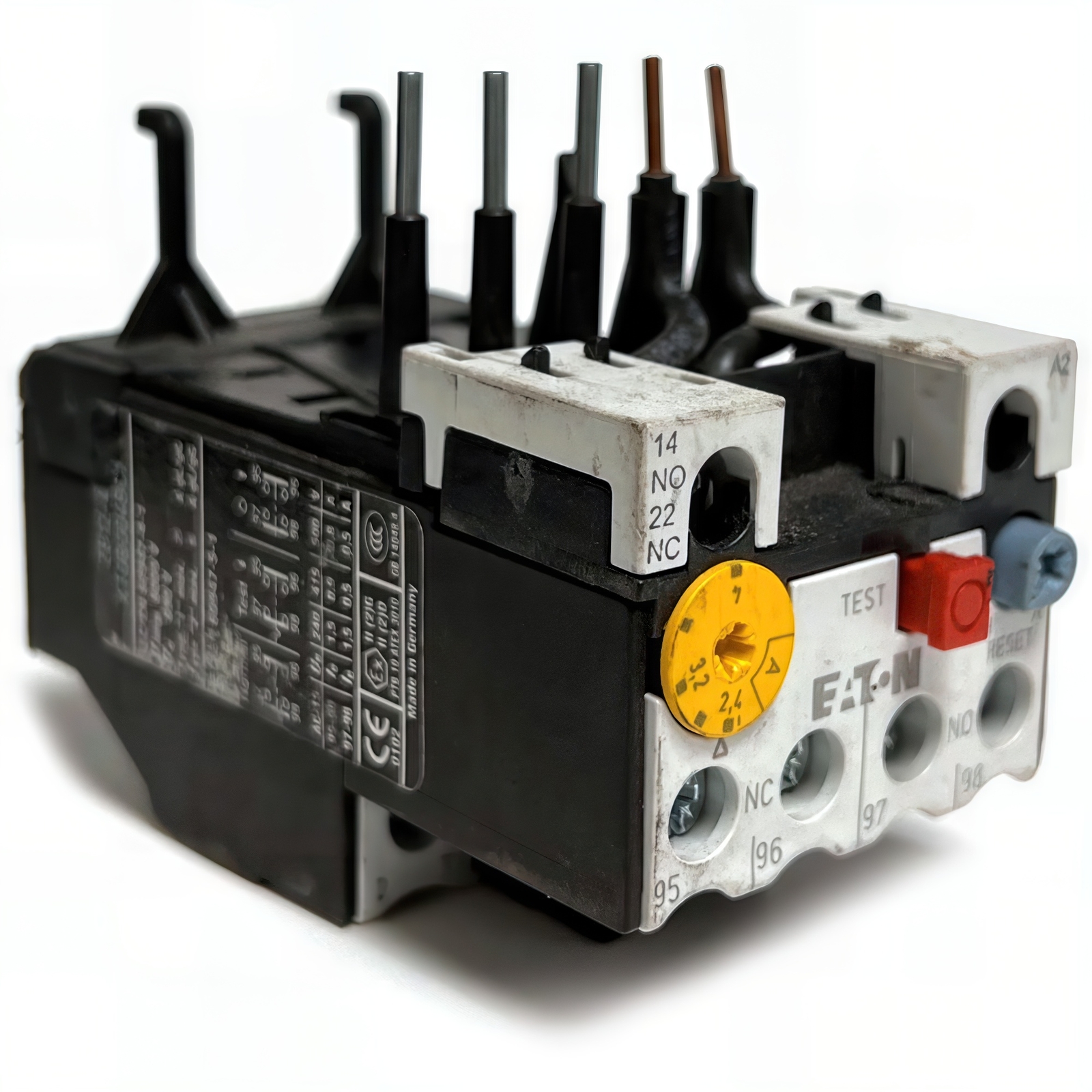 Eaton Overload Relay XTOB004CC1DP, 2.4-4.0 Amp, Genuine OEM Parts