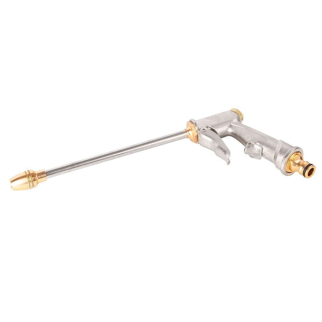 High-Pressure Washer Wall Water Spray Gun Nozzle Wand Attachment Clean Hose Gun