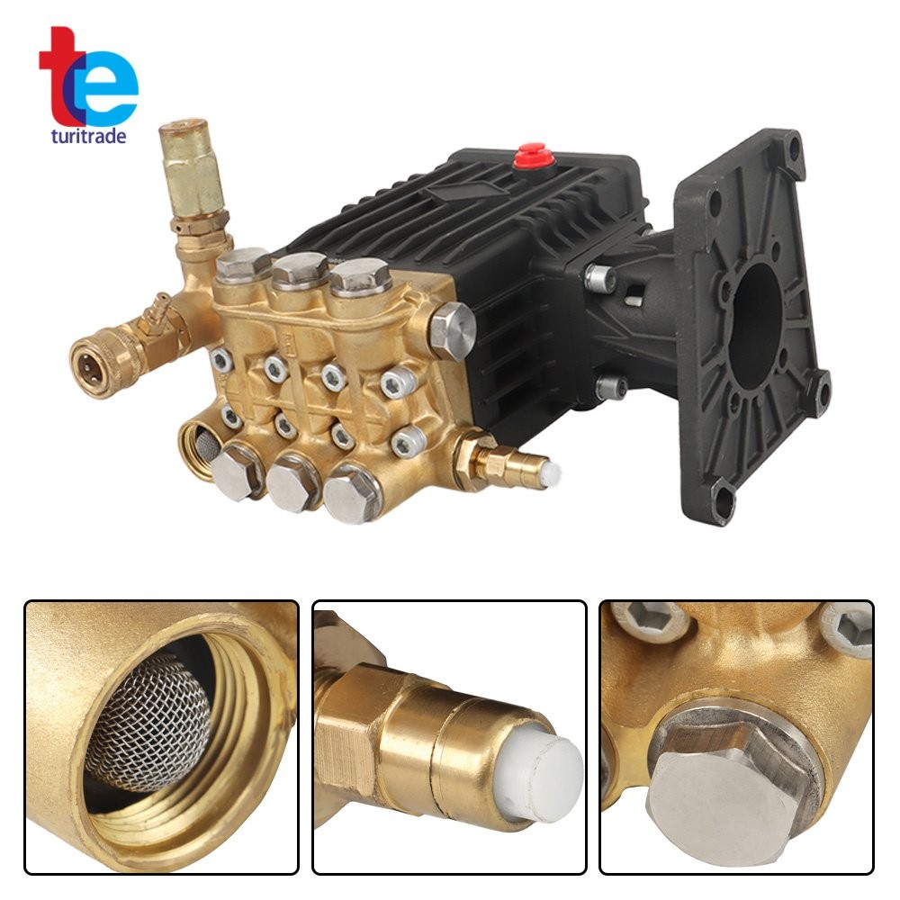 4400 PSI Pressure Washer Pump 4 GPM Power Washer Pump 1″ Shaft Horizontal New