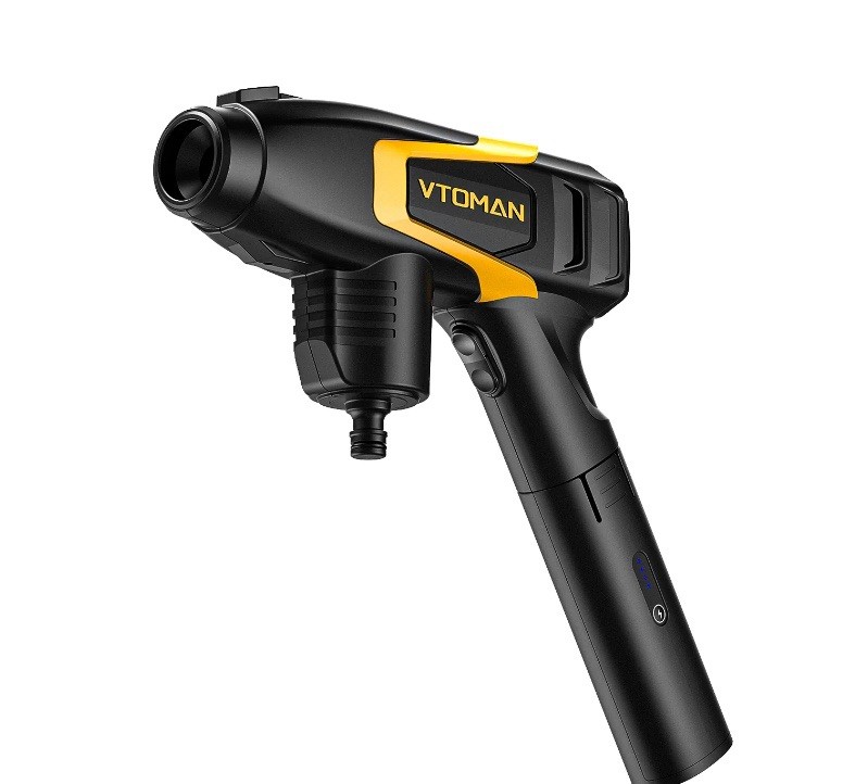 Wireless VTOMAN V32 Pressure Washer with 1500A Jump Start Capability