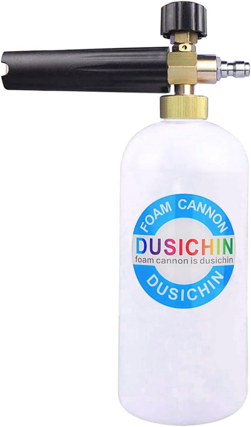 1/4″ High Pressure Washer Gun Spray Nozzle Tip Car Wash Foam Short Wand 3000 PSI