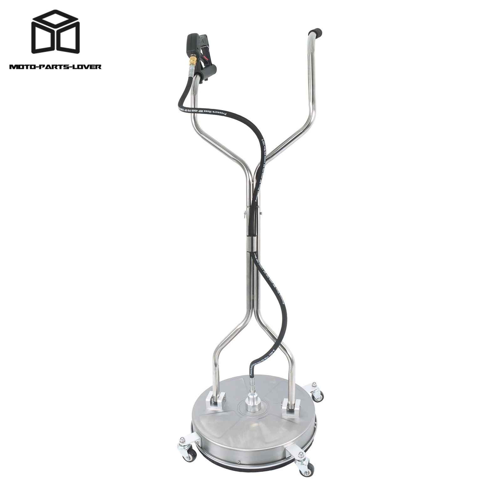 18Inch Pressure Washer Surface Cleaner W/ Handles & Wheels Quick Connect