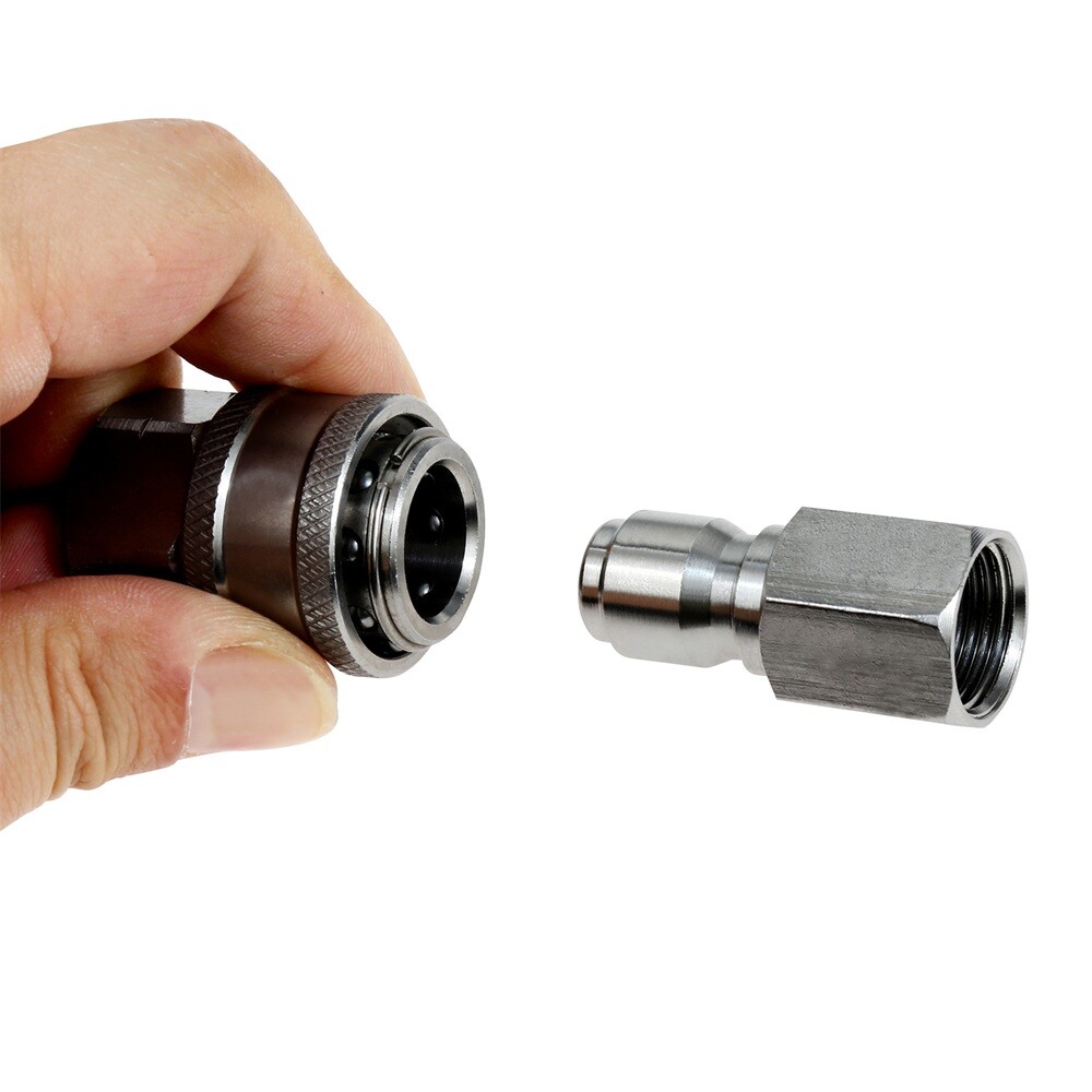 Pressure Washer Adapters Hose Quick Connectors NPT 3/8 Inch Male And Female