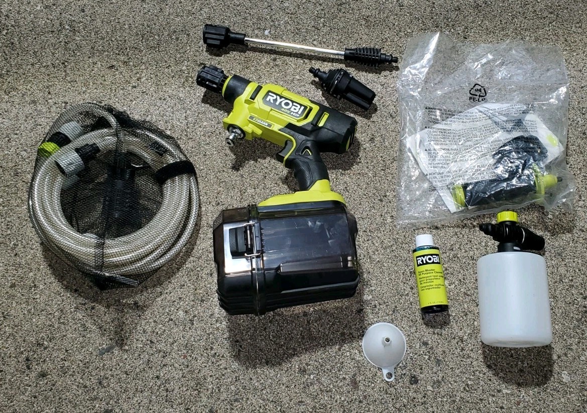 RYOBI 40V HP Brushless EZClean 600 PSI Cold Water Power Cleaner (No Battery)