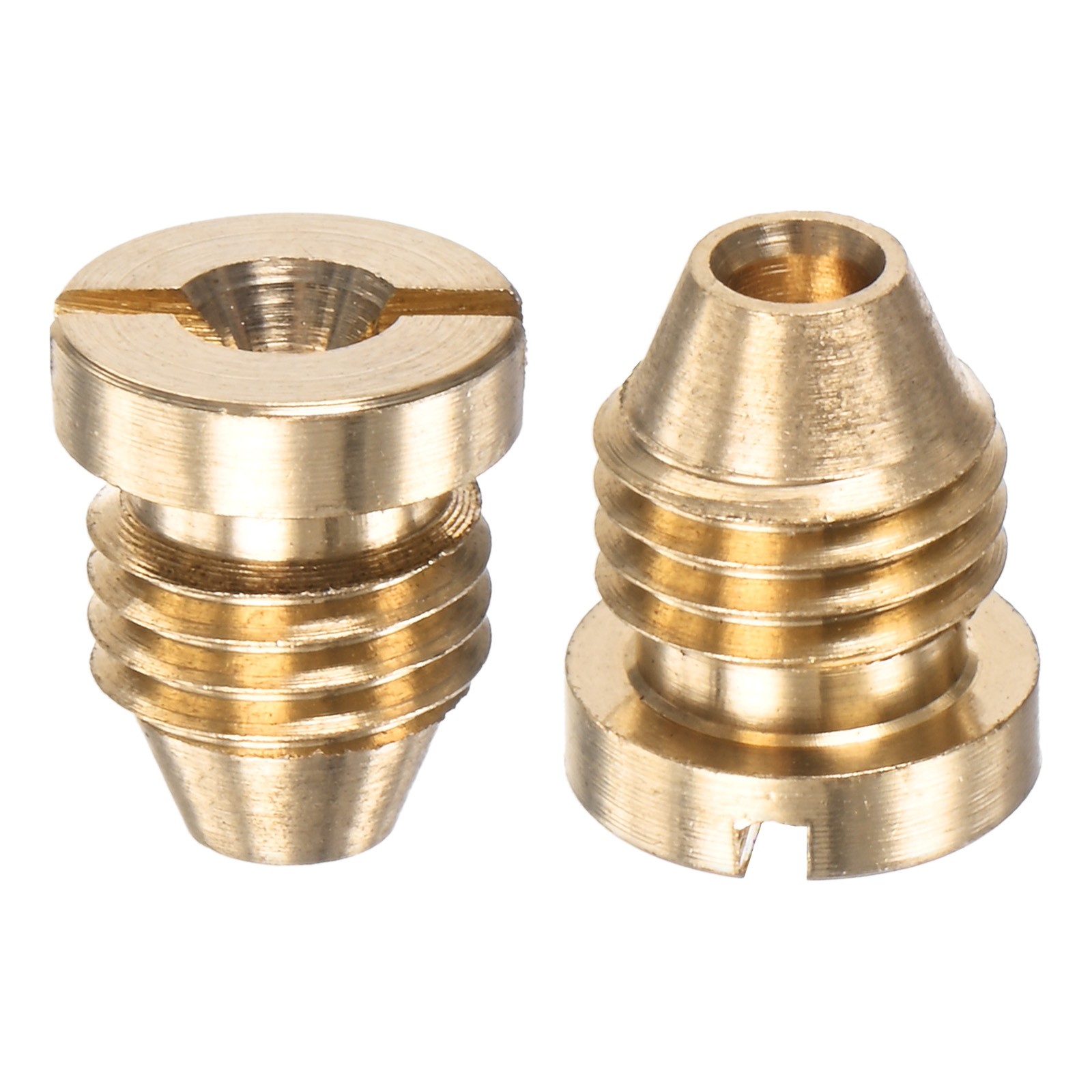 2-Pack Foam Cannon Orifice Nozzle, 1.1mm Brass Universal Thread Tips