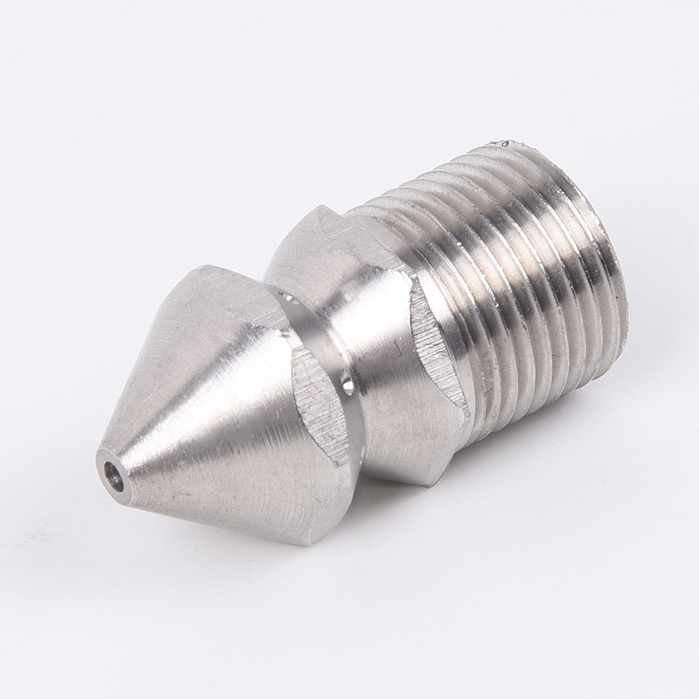 Washer Nozzle Cleaner Sewer Head Hose Drain 3/8BSP Male Steel Brass Rustproof