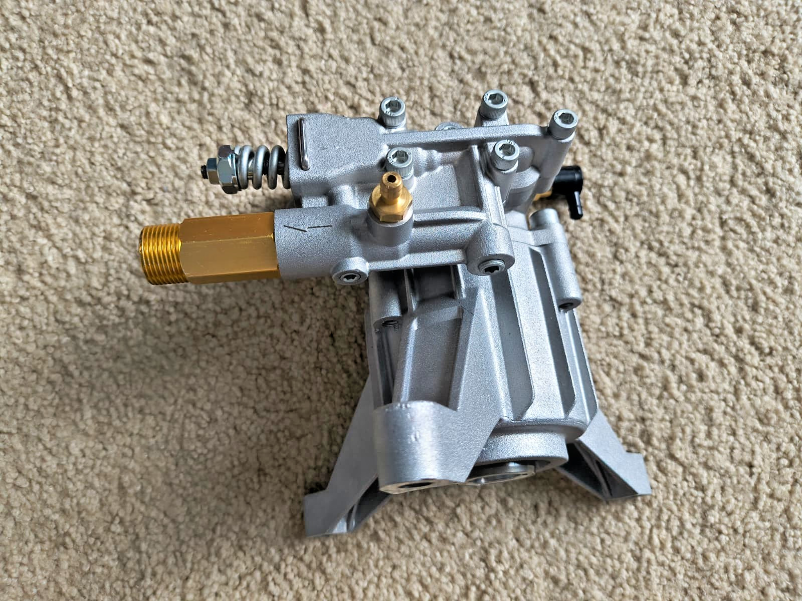 7/8″ Shaft Vertical Pressure Washer Pump Rear Inlet/Outlet Max 3100 PSI @2.5 GPM