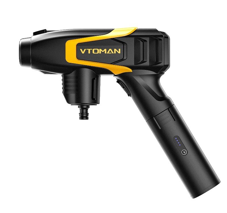 Wireless VTOMAN V32 Pressure Washer with 1500A Jump Start Capability