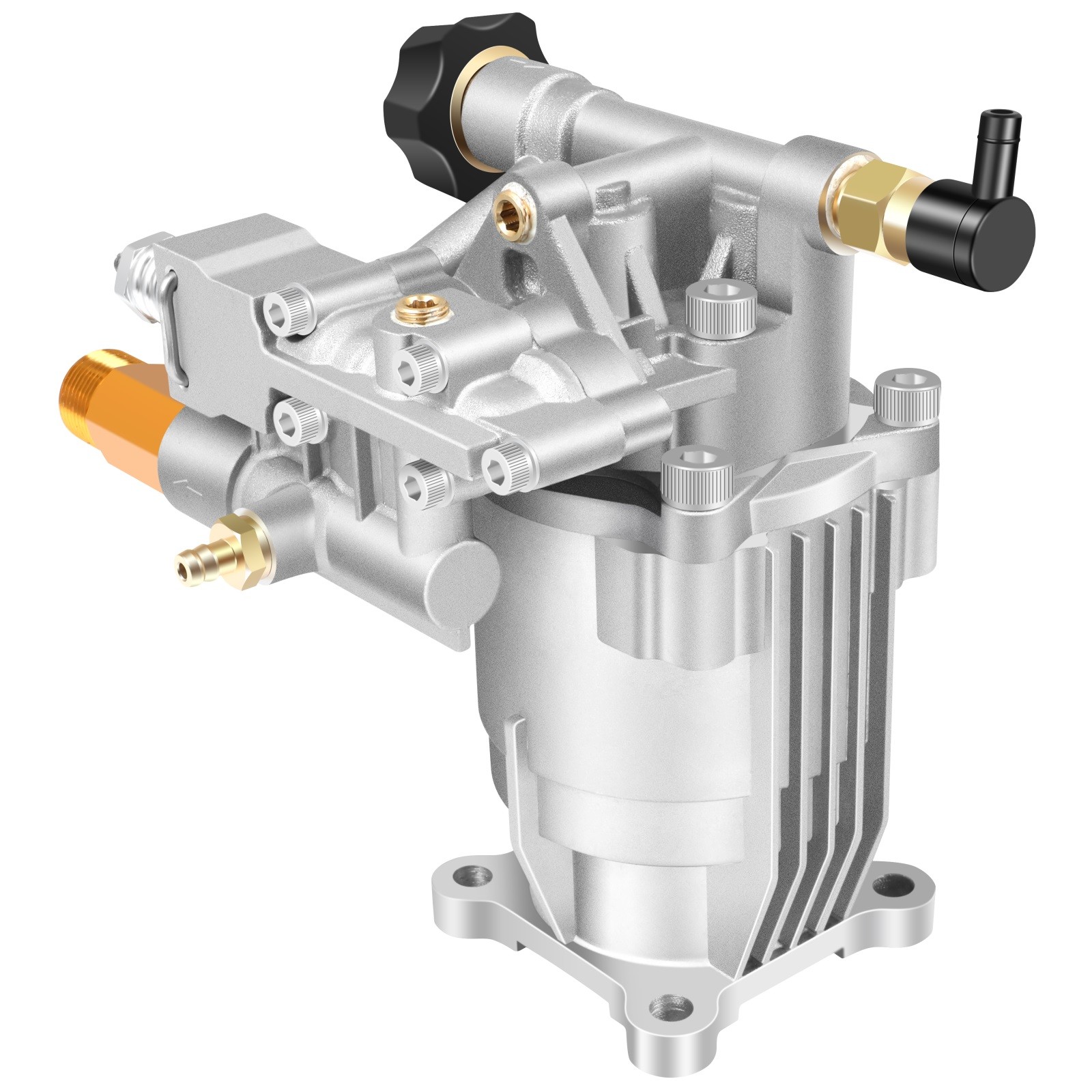 2.4gpm 2200psi-3000psi 3/4″ Washer Pump Axial Pump-Horizontal Pump Head 9lpm
