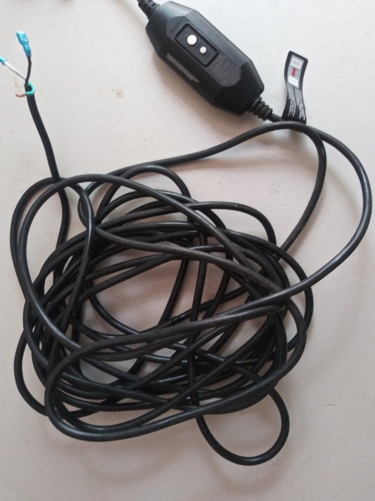 Power Cord For Ryobi RY141900VNM 1.2 GPM Electric Pressure Washer 2000psi