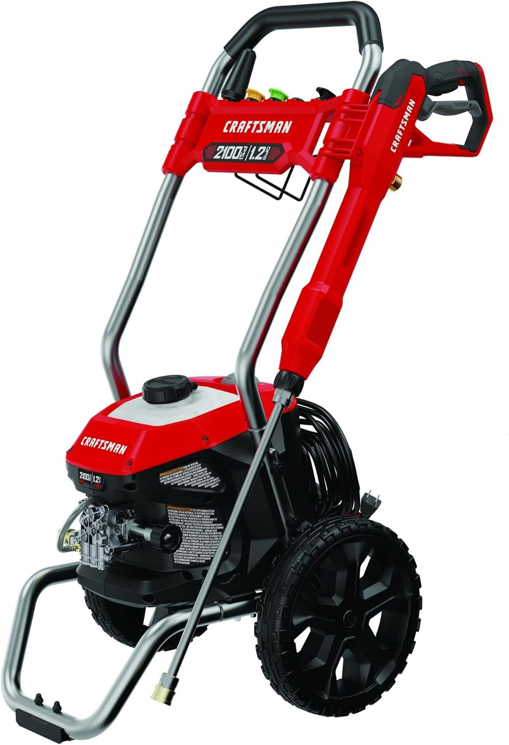 CRAFTSMAN Electric Pressure Washer, Cold Water, 2100-PSI, 1.2 GPM, Corded (CMEPW