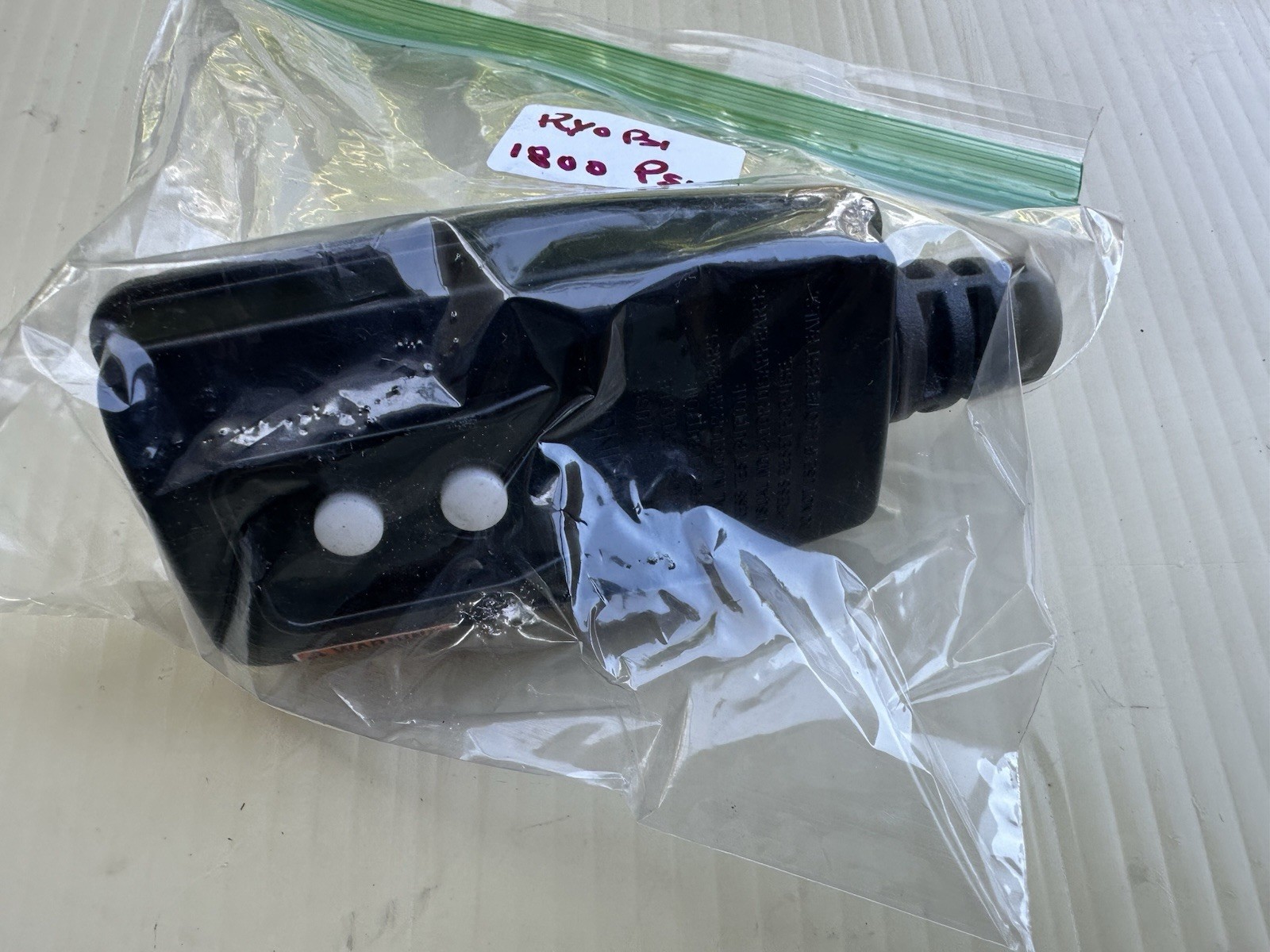 OEM Parts. Plug Assy For Ryobi RY141802VNM 1800psi Electric Pressure Washer