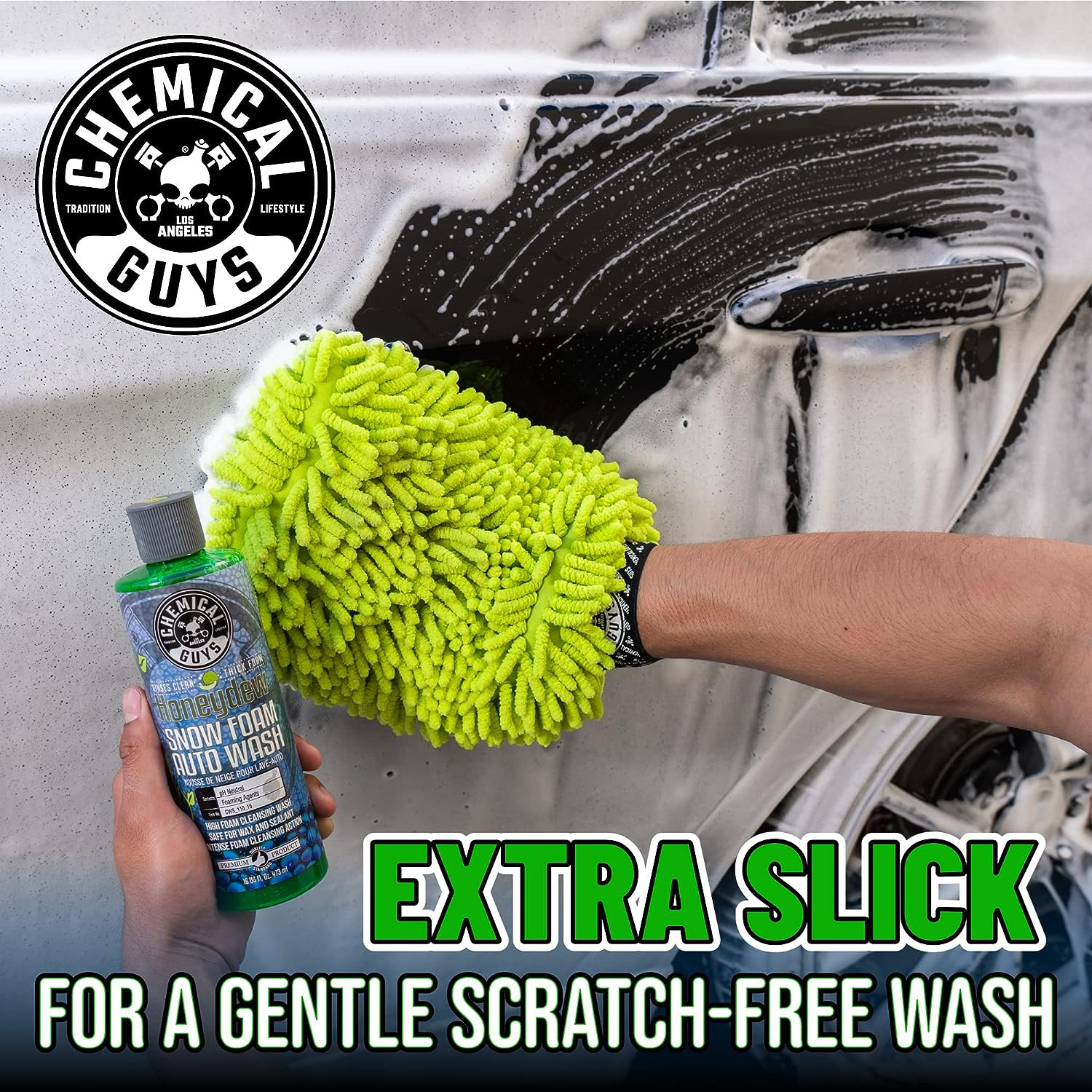 Car Wash Snow Foam Shampoo Pressure Washer Jet Gun Soap Cleanser Cannon 16 Oz