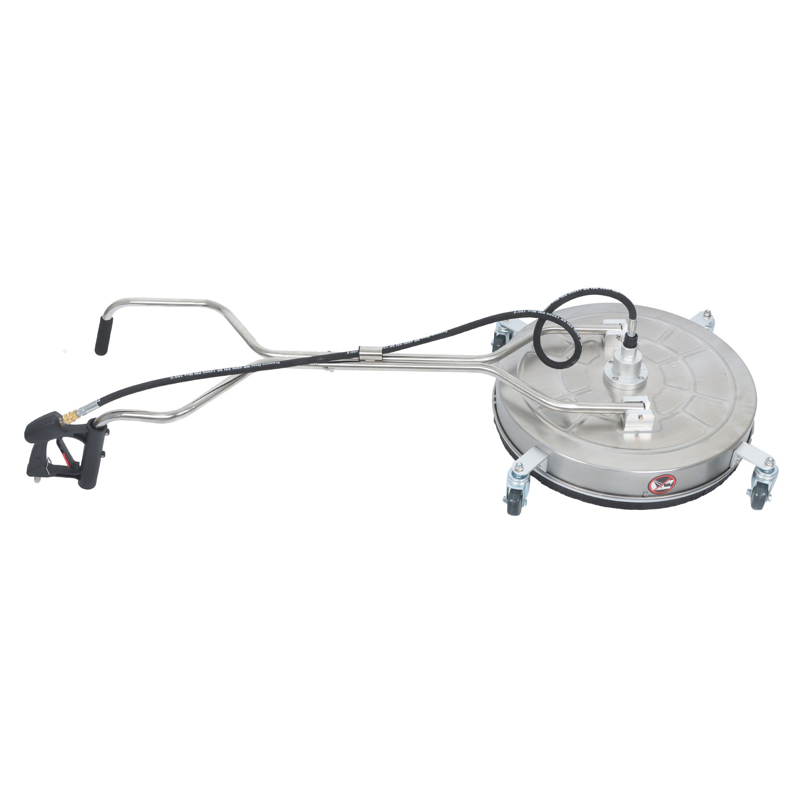 For Roomark 24″Pressure Washer Surface Cleaner w/ Handles & Wheels Quick Connect