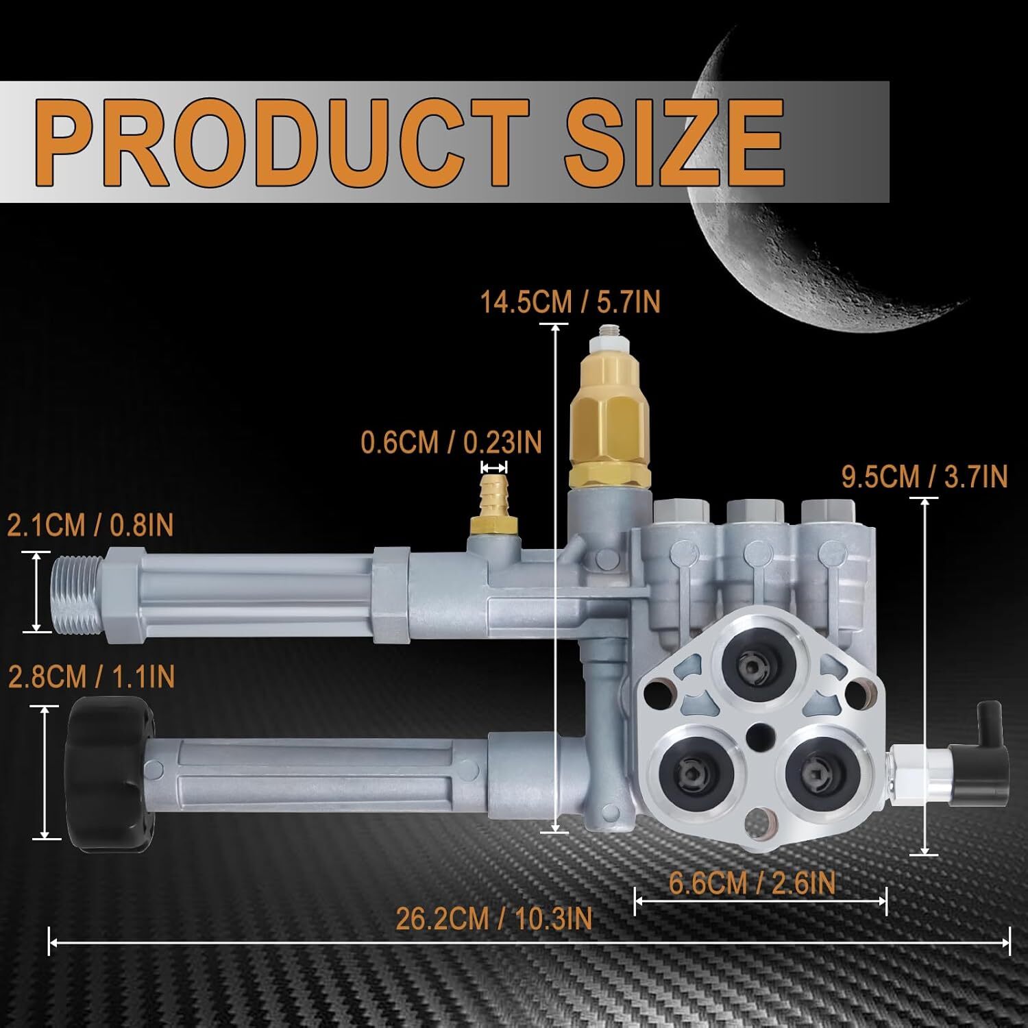 Pressure WashersPressure Washer Pump For Craftsman Clean n’ Carry 2150 PSI 580.7