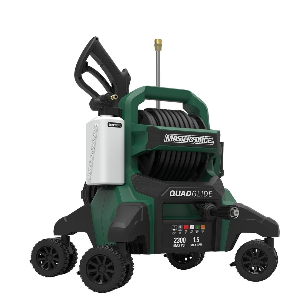 2300 Max PSI 1.5 Max GPM 13 Amp Corded Electric Pressure Washer Deck Cleaner