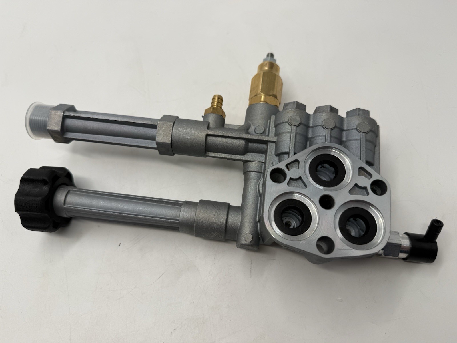 HQPASFY AR42940 Pressure Washer Pump Head Aluminum Compatible With TroyBilt