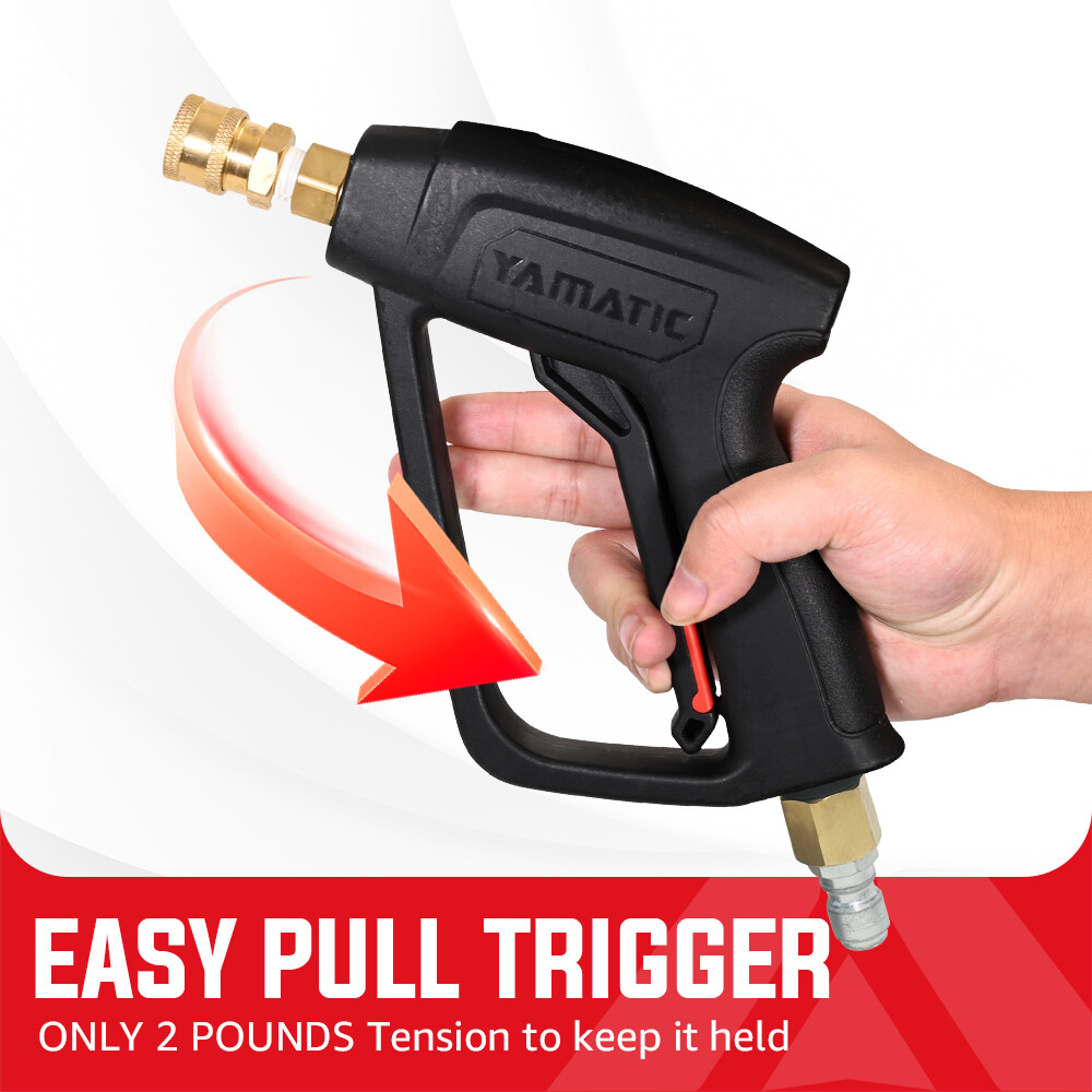 YAMATIC Pressure Washer Gun, Pressure Washer Hose, Extension Wand, Nozzle Tips