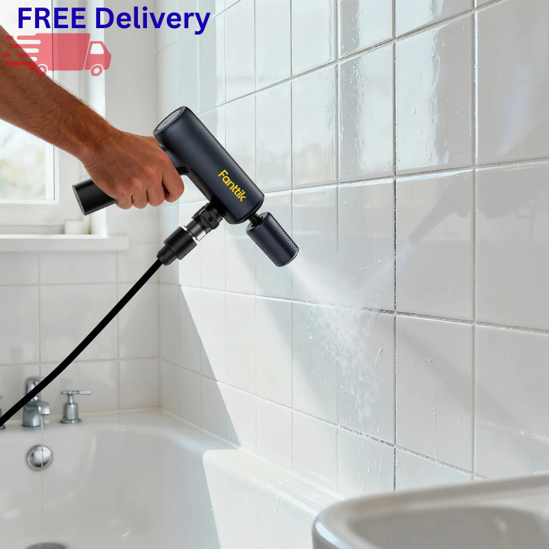 Cordless Portable Pressure Washer Foldable Power Cleaner Spray 5-in-1 Nozzle New
