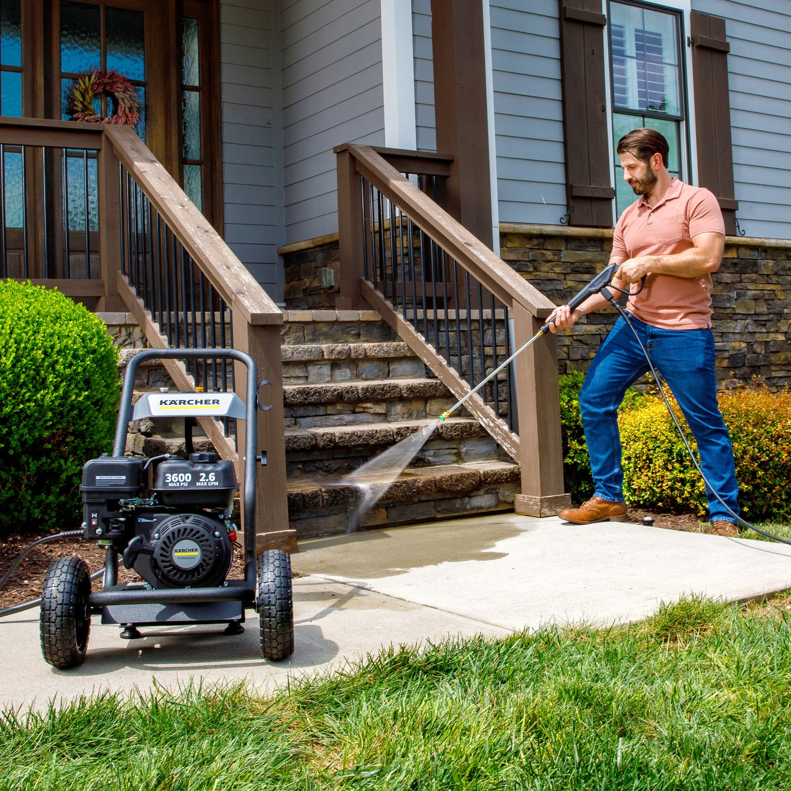 Kärcher G 3600 P Gas Pressure Washer, 3600 PSI, 2.6 GPM – NEW